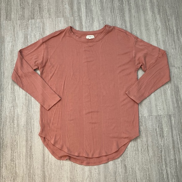 LOFT Tops - 2 / $12 - Loft pink long-sleeve top